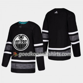 Edmonton Oilers Blank 2019 All-Star Adidas Zwart Authentic Shirt - Mannen